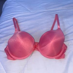 Pink bra